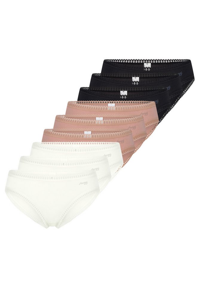 sloggi Minislip 9er Pack GO Crush Mini Slip - Baumwolle - Komfortabel und atmungsaktiv von sloggi