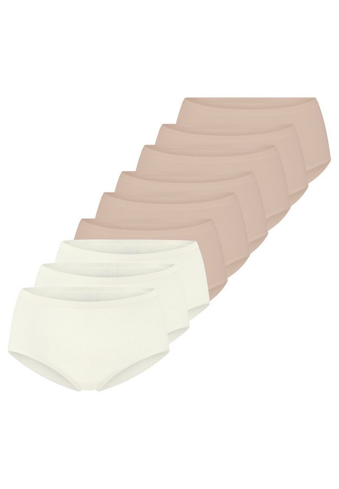 sloggi Minislip 9er Pack GO Daily Cotton (Spar-Set, 9-St) High Waist Panty - Baumwolle - Atmungsaktiv von sloggi