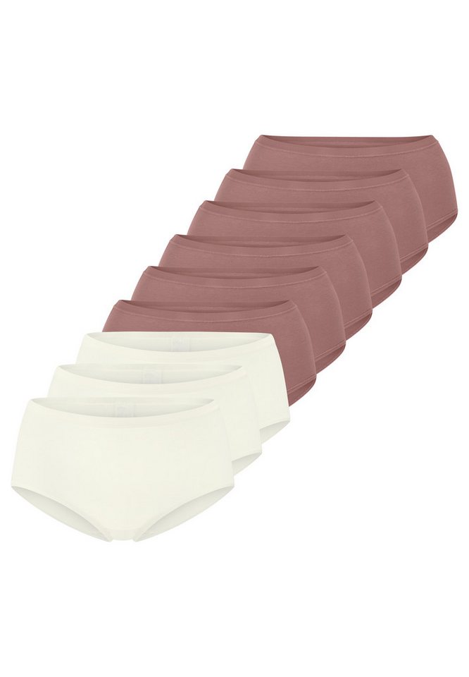 sloggi Minislip 9er Pack GO Daily Cotton (Spar-Set, 9-St) High Waist Panty - Baumwolle - Atmungsaktiv von sloggi