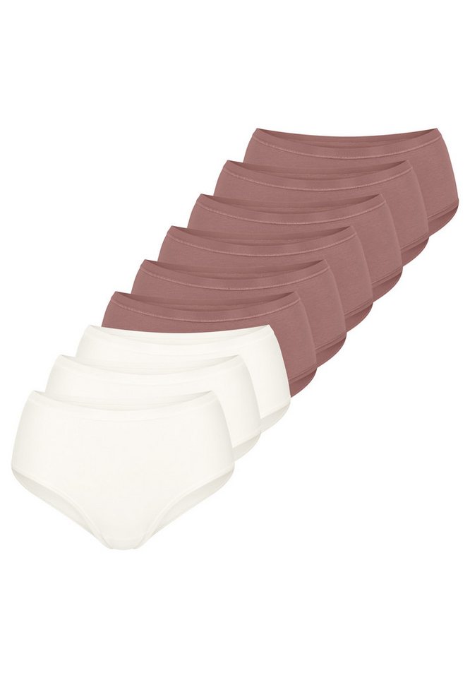 sloggi Minislip 9er Pack GO Daily Cotton (Spar-Set, 9-St) Midi Slip - Baumwolle - Atmungsaktiv - Natürliche Materialien von sloggi