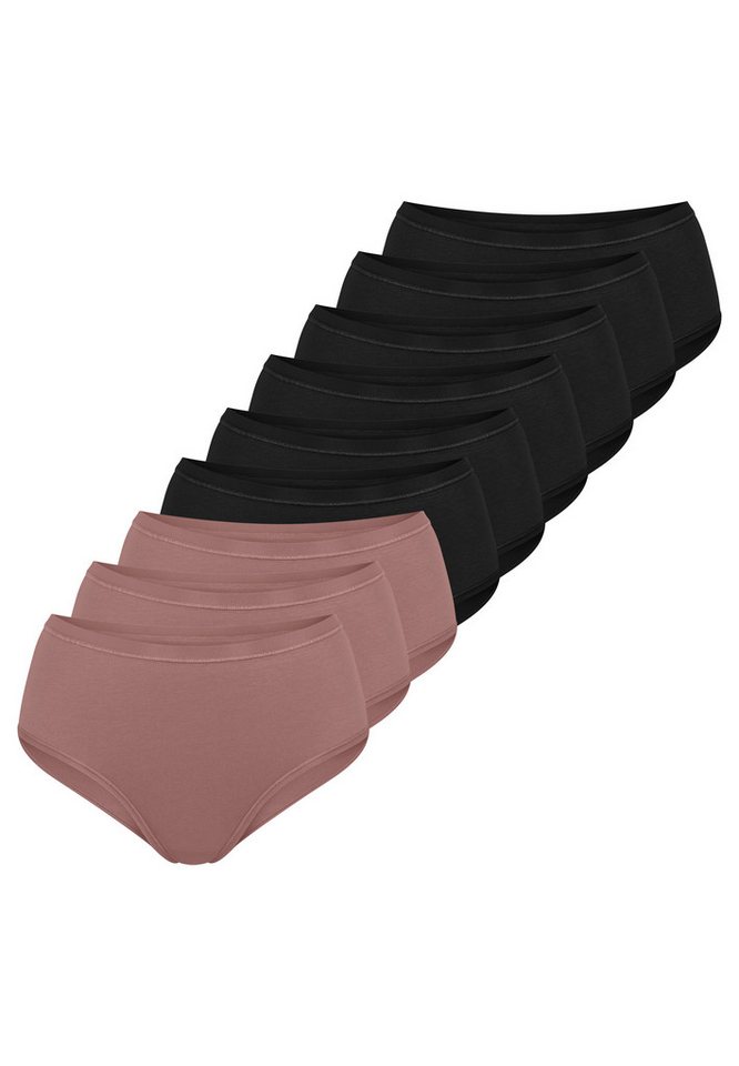 sloggi Minislip 9er Pack GO Daily Cotton (Spar-Set, 9-St) Midi Slip - Baumwolle - Atmungsaktiv - Natürliche Materialien von sloggi