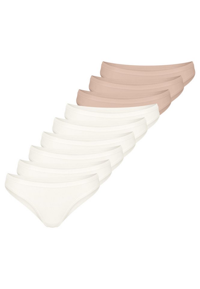 sloggi Minislip 9er Pack GO Daily Cotton (Spar-Set, 9-St) Mini Slip - Baumwolle - Atmungsaktiv - Natürliche Materialien von sloggi
