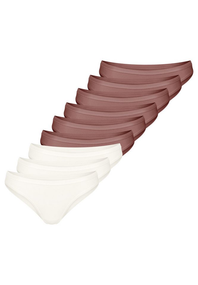 sloggi Minislip 9er Pack GO Daily Cotton (Spar-Set, 9-St) Mini Slip - Baumwolle - Atmungsaktiv - Natürliche Materialien von sloggi