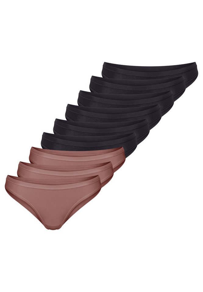 sloggi Minislip 9er Pack GO Daily Cotton (Spar-Set, 9-St) Mini Slip - Baumwolle - Atmungsaktiv - Natürliche Materialien von sloggi