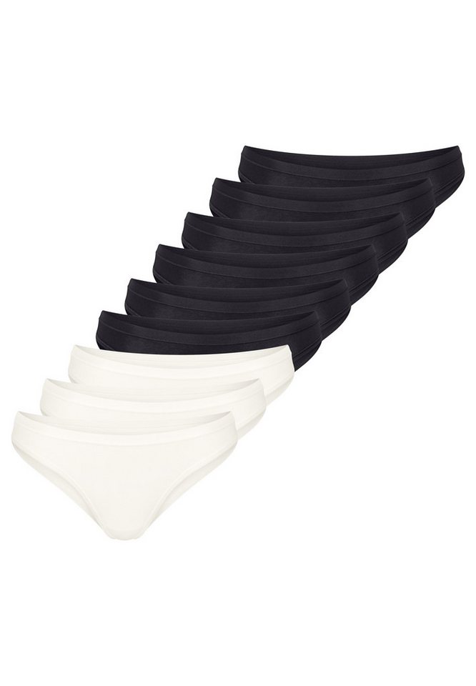 sloggi Minislip 9er Pack GO Daily Cotton (Spar-Set, 9-St) Mini Slip - Baumwolle - Atmungsaktiv - Natürliche Materialien von sloggi