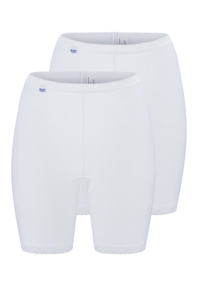 sloggi Panty 2er Pack sloggi Basic+ (Spar-Set) Langbein Schlüpfer - Baumwolle - Atmungsaktiv von sloggi
