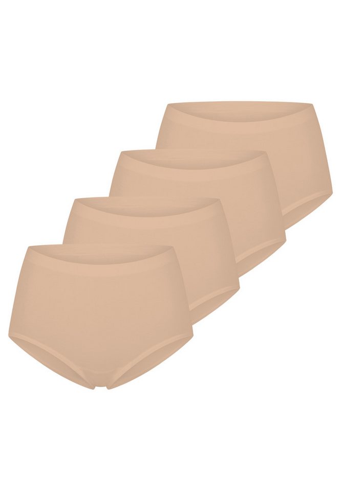 sloggi Panty 4er Pack GO Sense (Spar-Set, 4-St) High Waist Panty - Nahtlos - High Waist Panty im modernen Design von sloggi