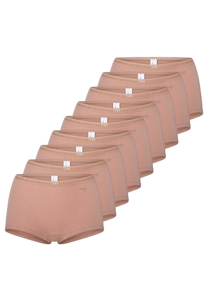 sloggi Panty 9er Pack GO Crush (Spar-Set, 9-St) Short Slip - Baumwolle - Atmungsaktiv - Komfortabel und atmungsaktiv von sloggi