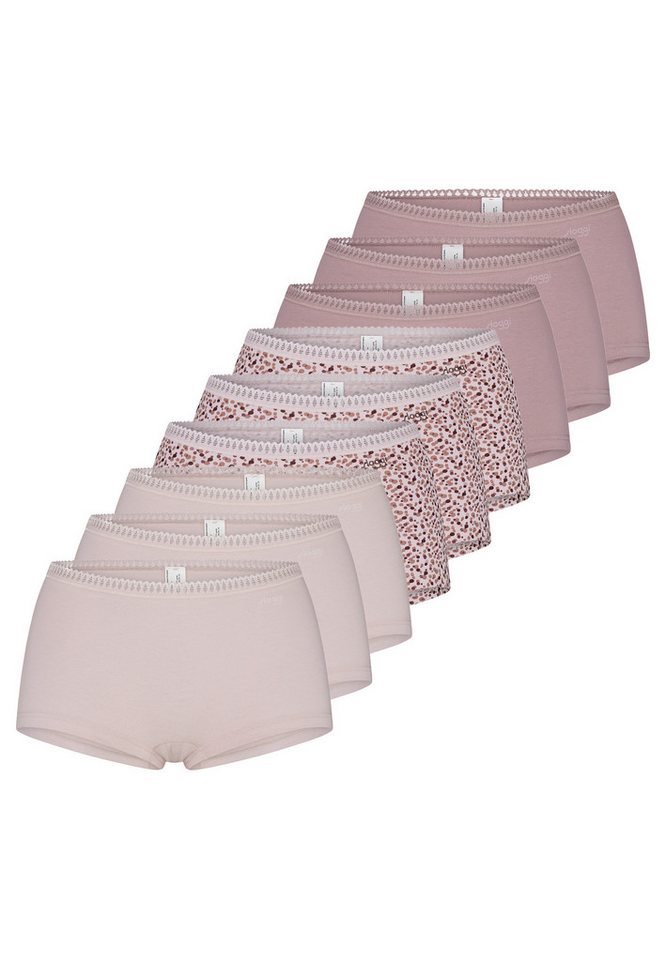 sloggi Panty 9er Pack GO Crush (Spar-Set, 9-St) Short Slip - Baumwolle - Atmungsaktiv - Komfortabel und atmungsaktiv von sloggi