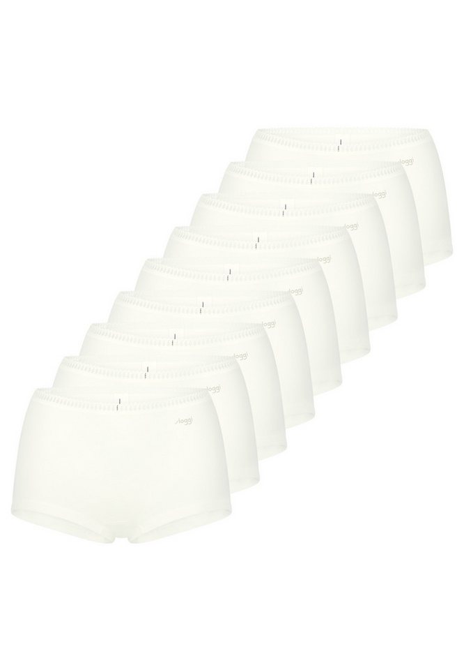 sloggi Panty 9er Pack GO Crush (Spar-Set, 9-St) Short Slip - Baumwolle - Atmungsaktiv - Komfortabel und atmungsaktiv von sloggi