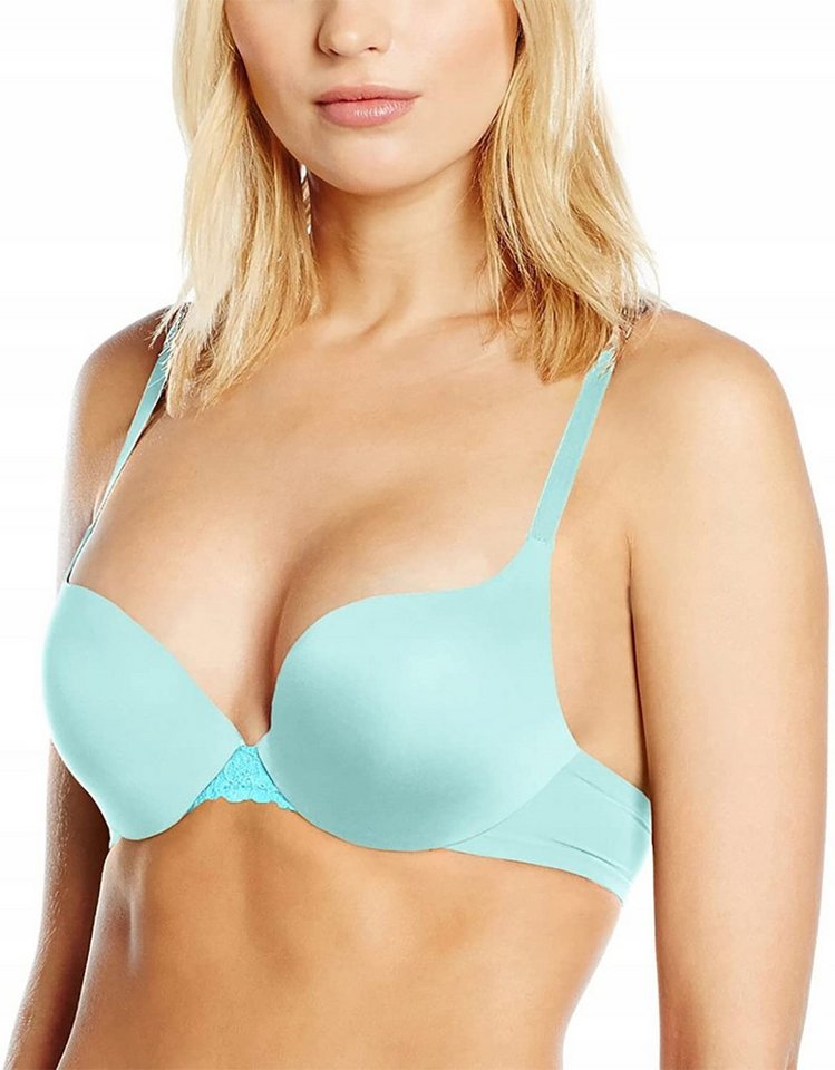 sloggi Push-up-BH Sloggi Wow Lace WHU Türkis (Blue Light) 80A von sloggi