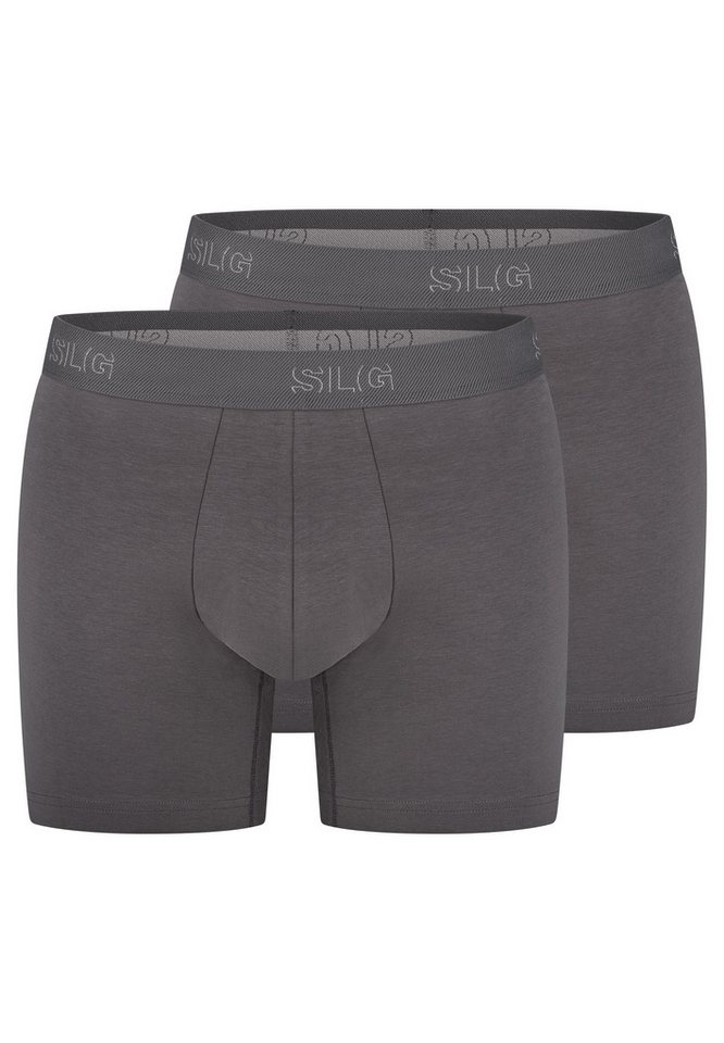 sloggi Retro Boxer 2er Pack SLG Base (Spar-Set, 2-St) Long Short / Pant - Baumwolle - ohne Eingriff - Atmungsaktiv von sloggi