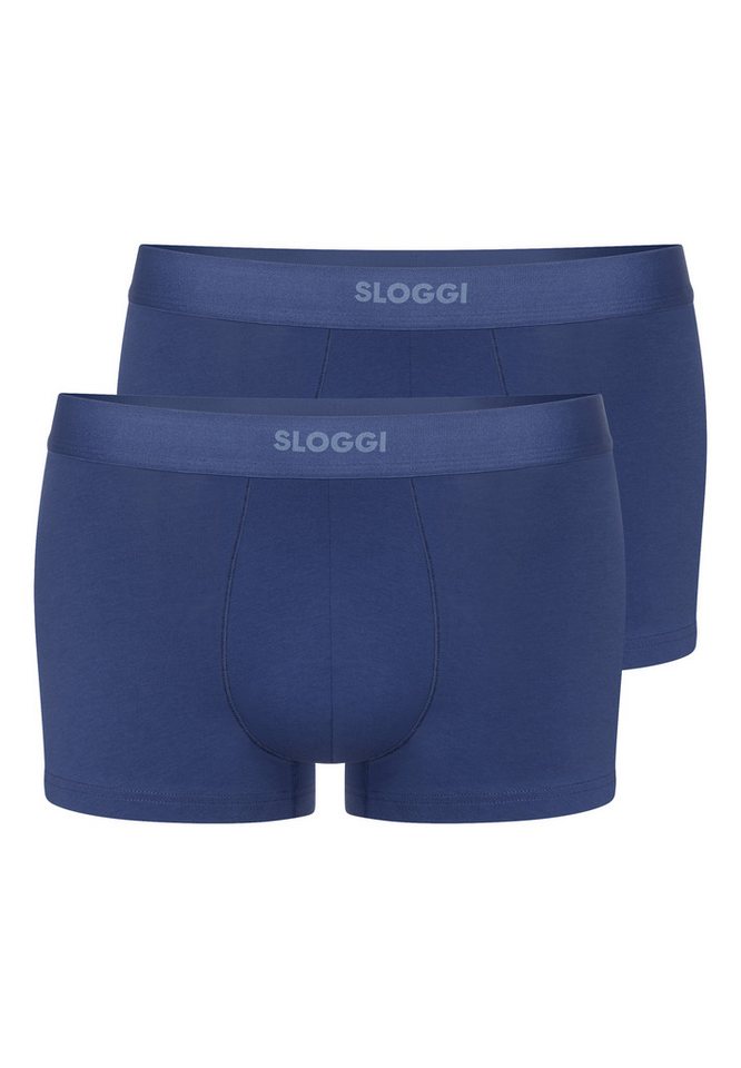 sloggi Retro Boxer 2er Pack men EVER Ease (Spar-Set) Hipster Short / Pant - Baumwolle - ohne Eingriff - Atmungsaktiv von sloggi