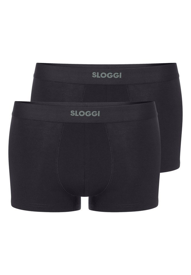 sloggi Retro Boxer 2er Pack men EVER Ease (Spar-Set) Hipster Short / Pant - Baumwolle - ohne Eingriff - Atmungsaktiv von sloggi