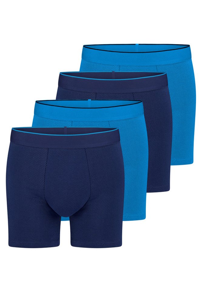 sloggi Retro Boxer 4er Pack EVER Airy (Spar-Set, 4-St) Long Short / Pant - Baumwolle - ohne Eingriff - Atmungsaktiv von sloggi