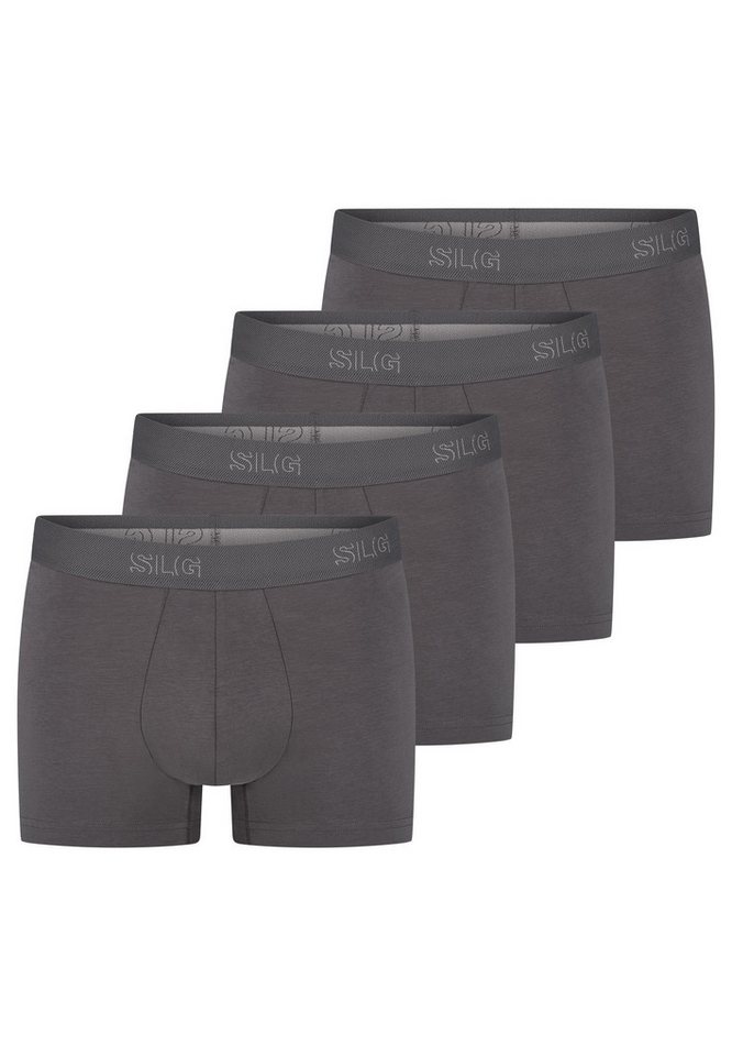 sloggi Retro Boxer 4er Pack SLG Base (Spar-Set, 4-St) Retro Short / Pant - Baumwolle - ohne Eingriff - Atmungsaktiv von sloggi