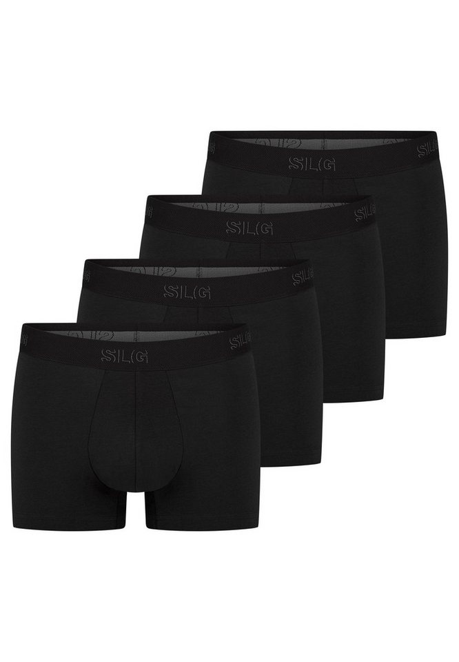 sloggi Retro Boxer 4er Pack SLG Base (Spar-Set, 4-St) Retro Short / Pant - Baumwolle - ohne Eingriff - Atmungsaktiv von sloggi
