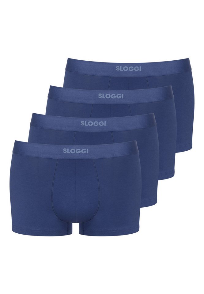 sloggi Retro Boxer 4er Pack men EVER Ease (Spar-Set) Hipster Short / Pant - Baumwolle - ohne Eingriff - Atmungsaktiv von sloggi