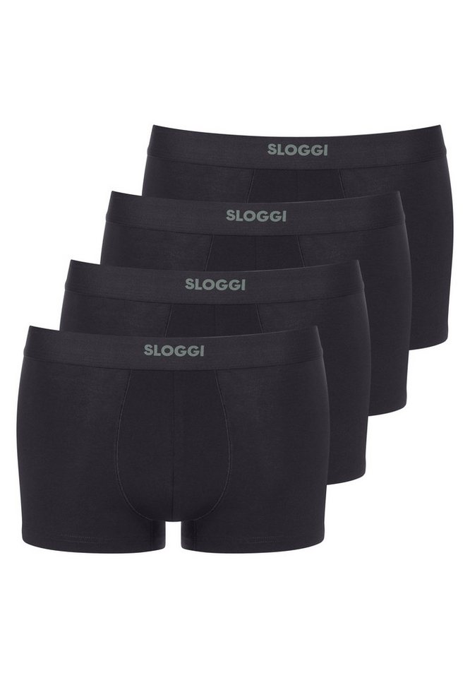 sloggi Retro Boxer 4er Pack men EVER Ease (Spar-Set) Hipster Short / Pant - Baumwolle - ohne Eingriff - Atmungsaktiv von sloggi