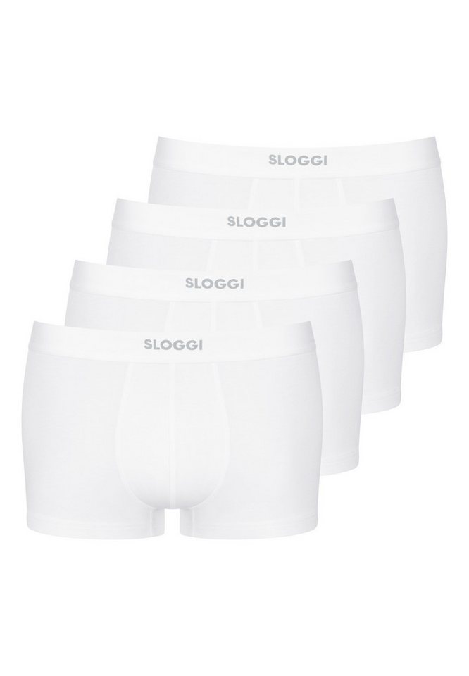 sloggi Retro Boxer 4er Pack men EVER Ease (Spar-Set) Hipster Short / Pant - Baumwolle - ohne Eingriff - Atmungsaktiv von sloggi