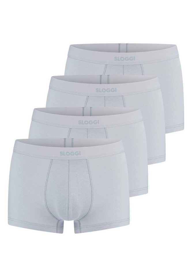 sloggi Retro Boxer 4er Pack men EVER Ease (Spar-Set, 4-St) Hipster Short / Pant - Baumwolle - ohne Eingriff - Atmungsaktiv von sloggi