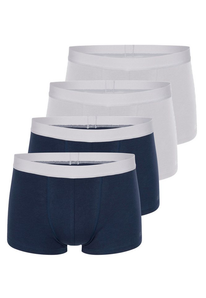 sloggi Retro Boxer 4er Pack men GO ABC 2.0 (Spar-Set, 4-St) Hipster Short / Pant - Baumwolle - ohne Eingriff - Atmungsaktiv von sloggi