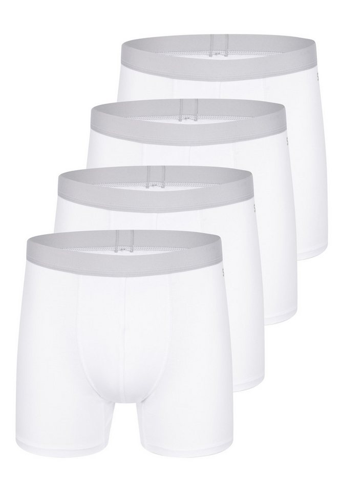 sloggi Retro Boxer 4er Pack men GO ABC 2.0 (Spar-Set, 4-St) Long Short / Pant - Baumwolle - ohne Eingriff - Atmungsaktiv von sloggi