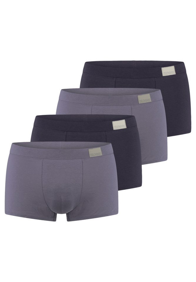 sloggi Retro Boxer 4er Pack men GO Natural (Spar-Set, 4-St) Hipster Short / Pant - Baumwolle - ohne Eingriff - Atmungsaktiv von sloggi