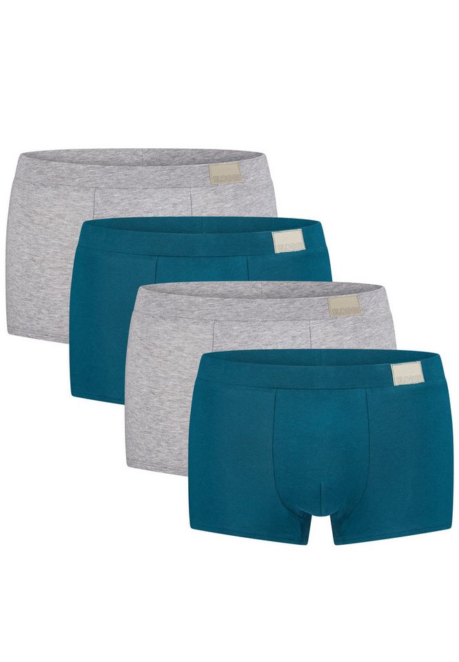 sloggi Retro Boxer 4er Pack men GO Natural (Spar-Set, 4-St) Hipster Short / Pant - Baumwolle - ohne Eingriff - Atmungsaktiv von sloggi