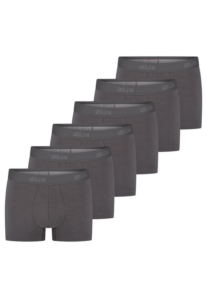 sloggi Retro Boxer 6er Pack SLG Base (Spar-Set, 6-St) Retro Short / Pant - Baumwolle - ohne Eingriff - Atmungsaktiv von sloggi