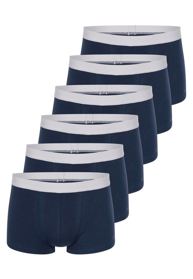 sloggi Retro Boxer 6er Pack men GO ABC 2.0 (Spar-Set, 6-St) Hipster Short / Pant - Baumwolle - ohne Eingriff - Atmungsaktiv von sloggi