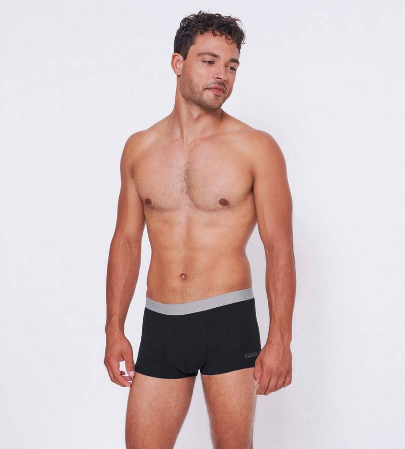 sloggi Retro Pants 2x Herren Hipster Panty GO ABC 2.0 Bio-Baumwolle von sloggi