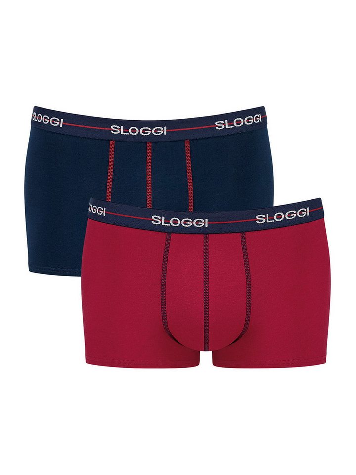 sloggi Retro Pants Start Hipster (2-St) Retro-Boxer Retro-shorts unterhose von sloggi