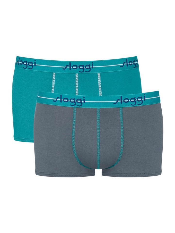sloggi Retro Pants Start Hipster (2-St) Retro-Boxer Retro-shorts unterhose von sloggi