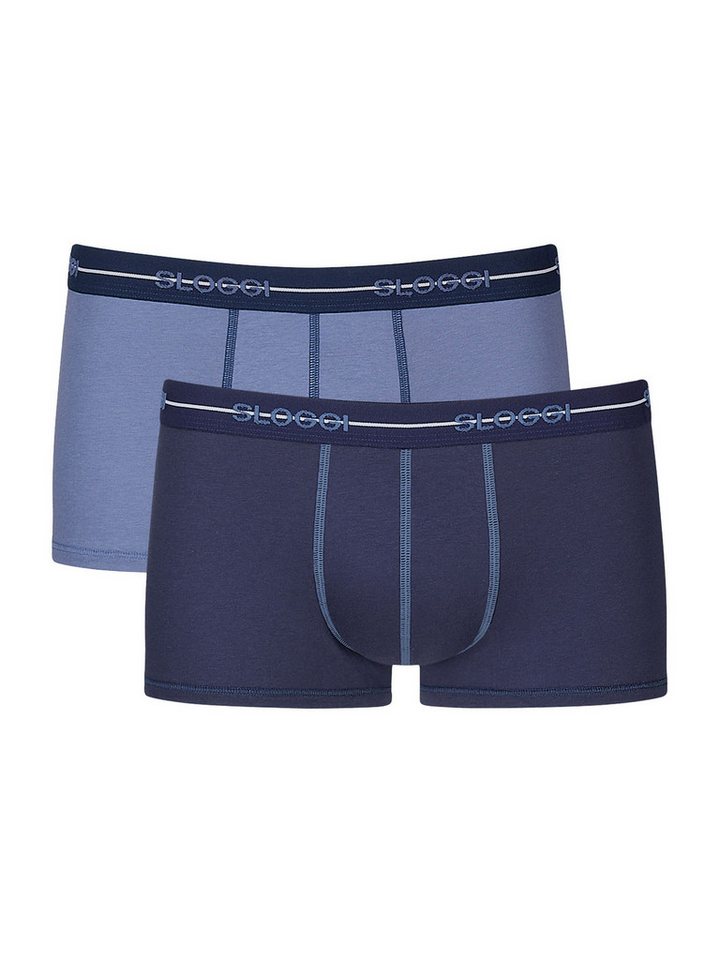 sloggi Retro Pants Start Hipster (2-St) Retro-Boxer Retro-shorts unterhose von sloggi