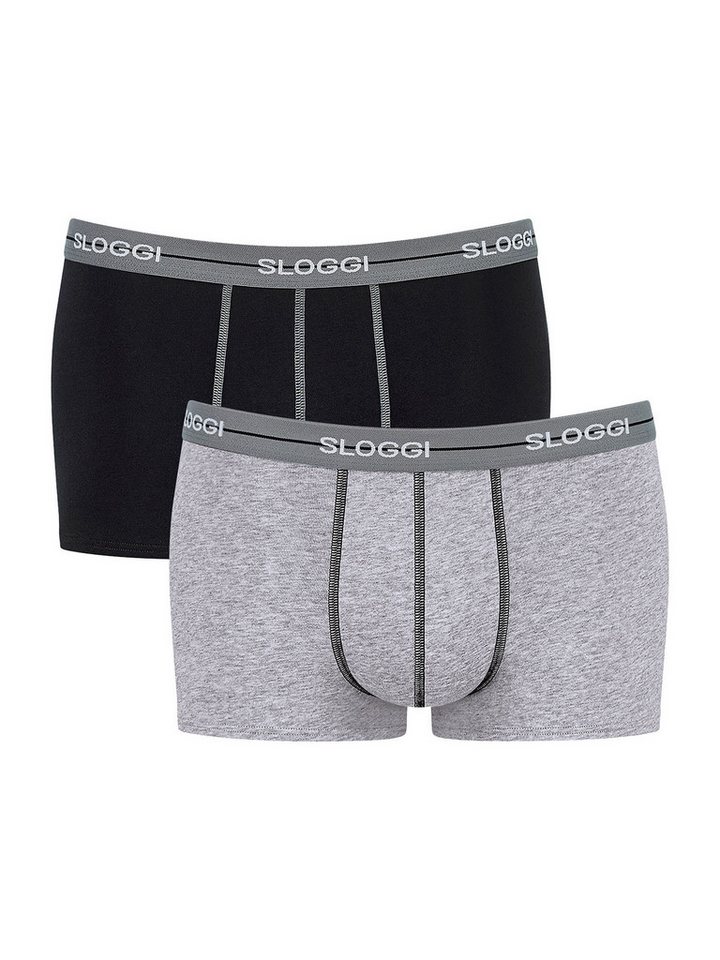 sloggi Retro Pants Start Hipster (2-St) Retro-Boxer Retro-shorts unterhose von sloggi