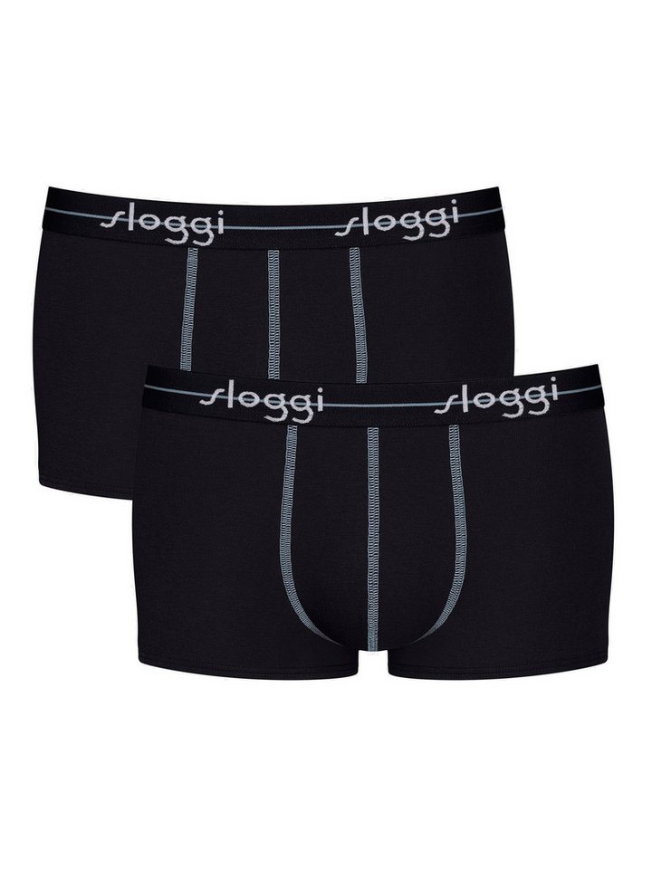 sloggi Retro Pants Start Hipster (2-St) Retro-Boxer Retro-shorts unterhose von sloggi