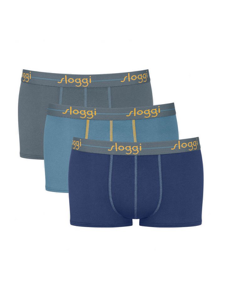 sloggi Retro Pants Start Hipster (3-St) Retro-Boxer Retro-shorts unterhose von sloggi