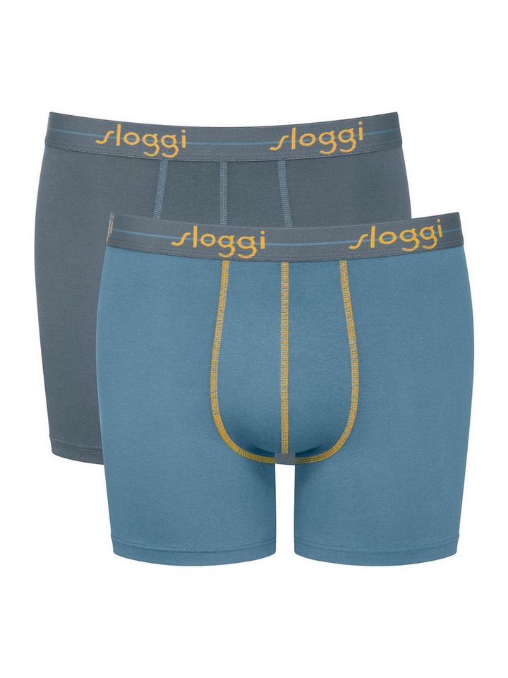 sloggi Retro Pants Start Short (2-St) Retro-Boxer Retro-shorts unterhose von sloggi