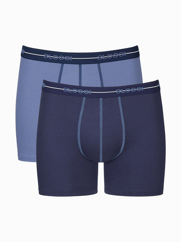 sloggi Retro Pants Start Short (2-St) Retro-Boxer Retro-shorts unterhose von sloggi