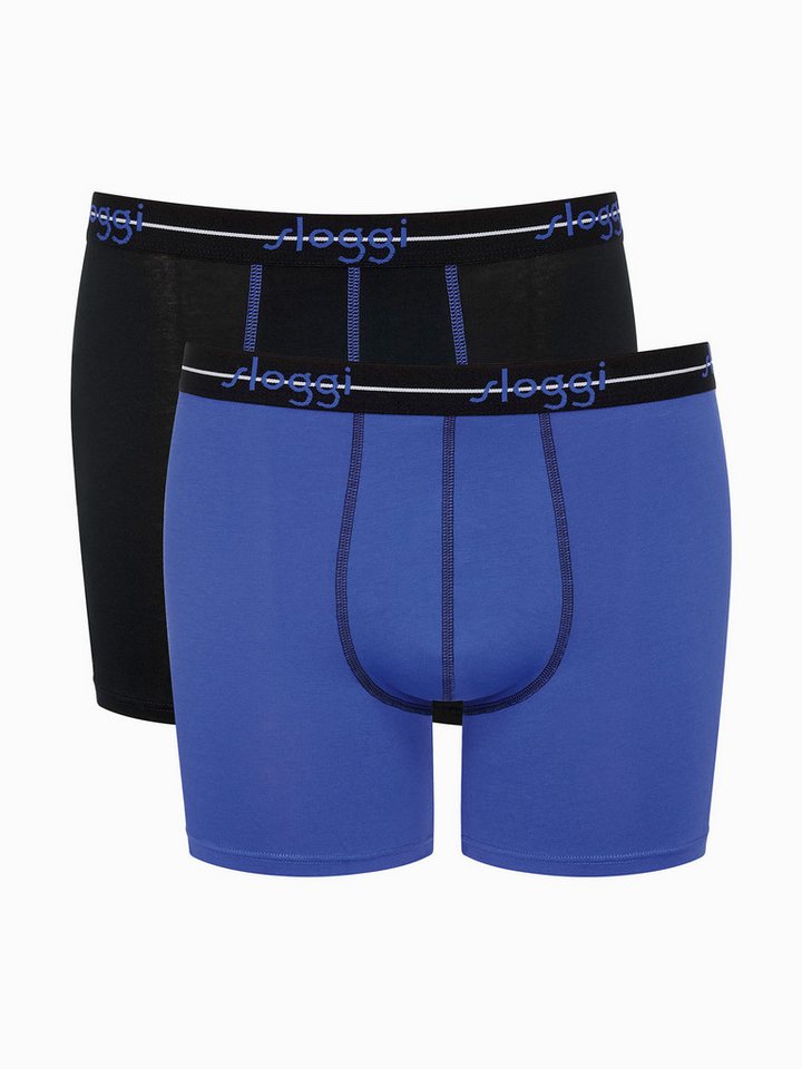 sloggi Retro Pants Start Short (2-St) Retro-Boxer Retro-shorts unterhose von sloggi