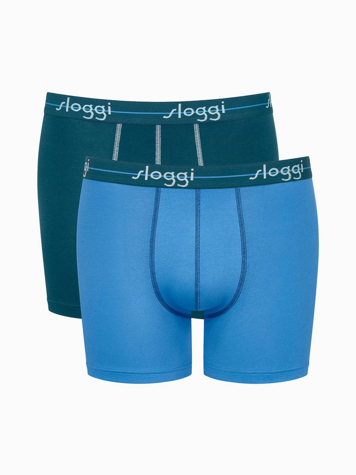 sloggi Retro Pants Start Short (2-St) Retro-Boxer Retro-shorts unterhose von sloggi
