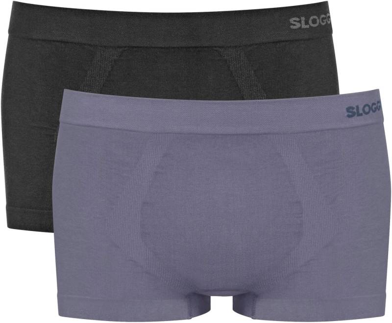 sloggi Retro Pants men GO Smooth Hipster C2P (2er Pack) nahtlos von sloggi