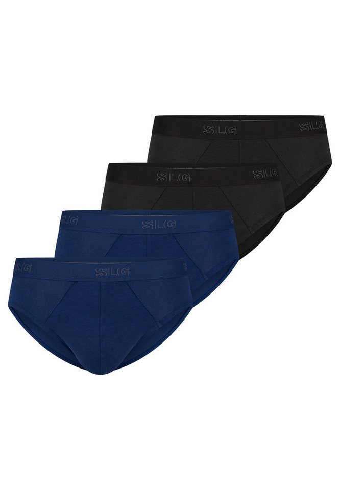 sloggi Slip 4er Pack SLG Base (Spar-Set, 4-St) Slip / Unterhose - Baumwolle - ohne Eingriff - Atmungsaktiv von sloggi