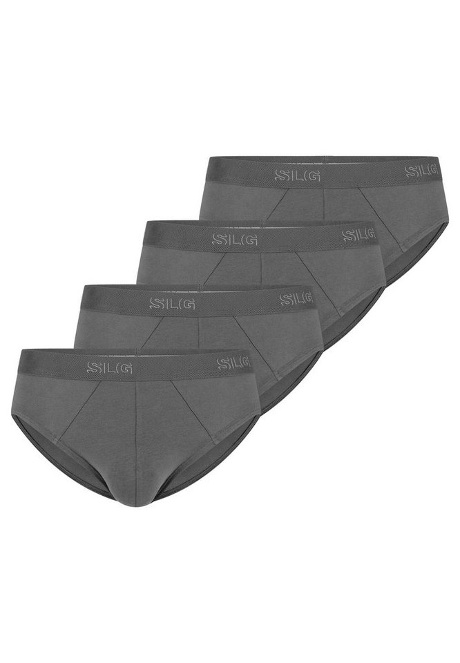 sloggi Slip 4er Pack SLG Base (Spar-Set, 4-St) Slip / Unterhose - Baumwolle - ohne Eingriff - Atmungsaktiv von sloggi