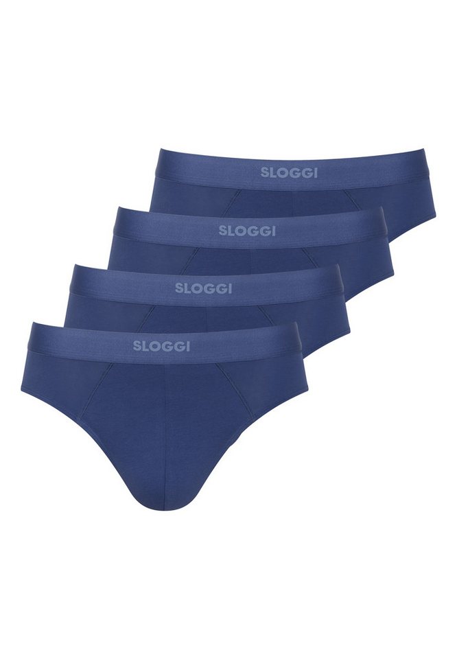 sloggi Slip 4er Pack men EVER Ease (Spar-Set) Slip / Unterhose - Baumwolle - ohne Eingriff - Atmungsaktiv von sloggi
