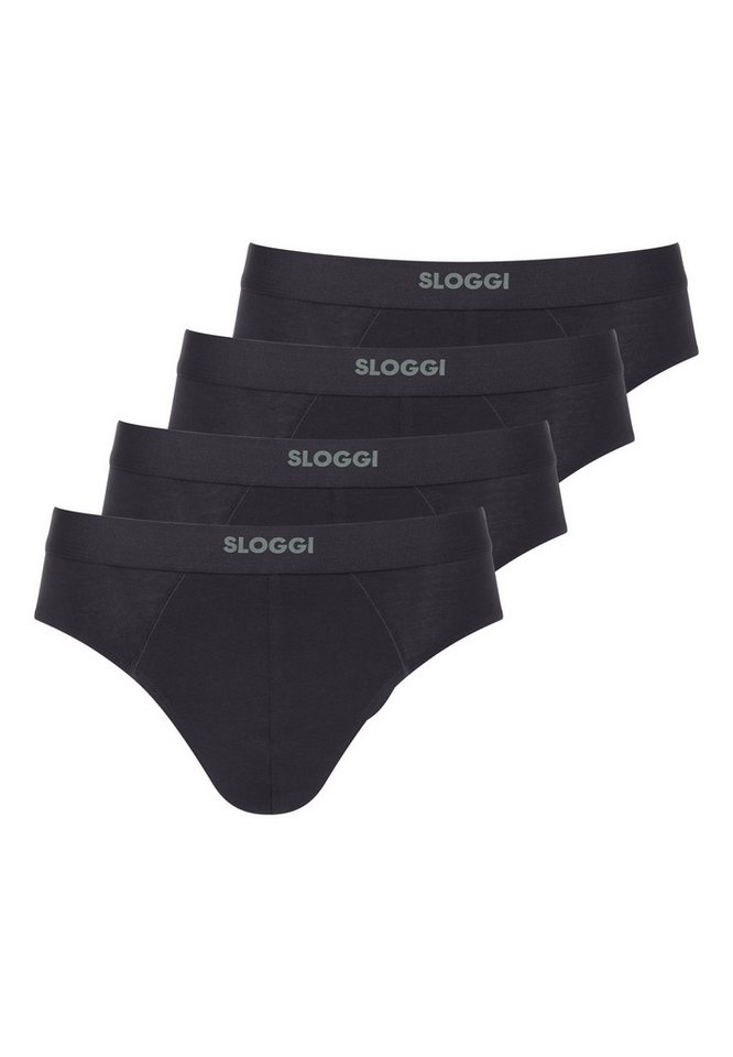 sloggi Slip 4er Pack men EVER Ease (Spar-Set) Slip / Unterhose - Baumwolle - ohne Eingriff - Atmungsaktiv von sloggi