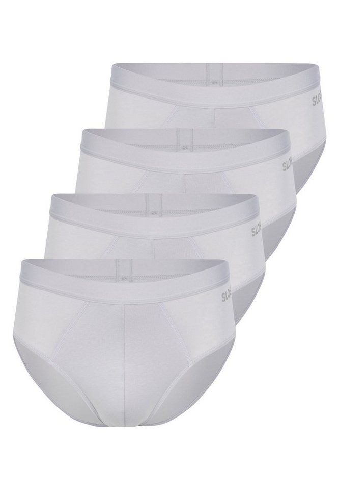sloggi Slip 4er Pack men GO ABC 2.0 (Spar-Set, 4-St) Slip / Unterhose - Baumwolle - ohne Eingriff - Atmungsaktiv von sloggi