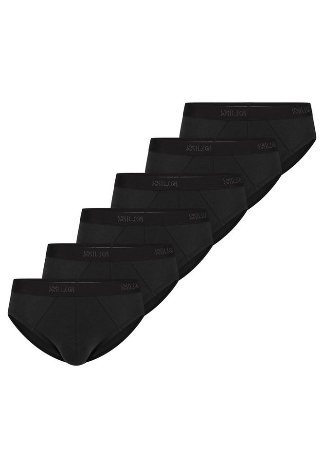 sloggi Slip 6er Pack SLG Base (Spar-Set, 6-St) Slip / Unterhose - Baumwolle - ohne Eingriff - Atmungsaktiv von sloggi
