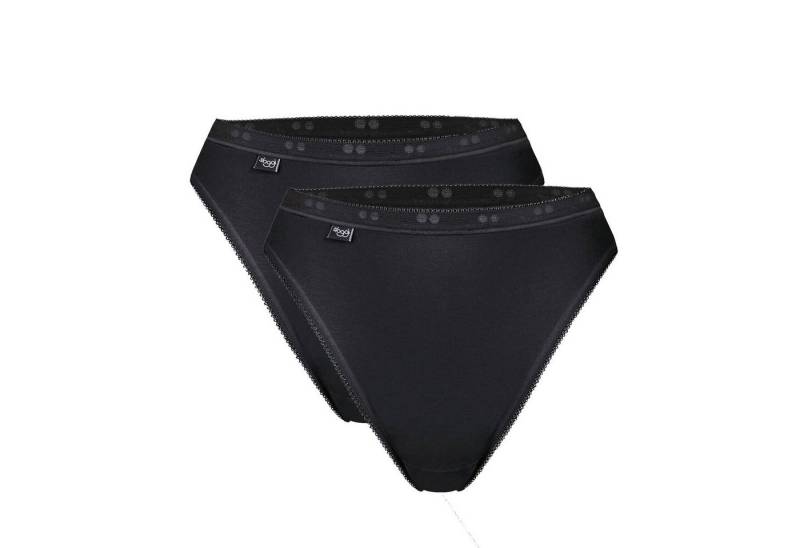 sloggi Slip Basic+ (2-St) hautschmeichelnd und forembeständig im 2er Pack von sloggi